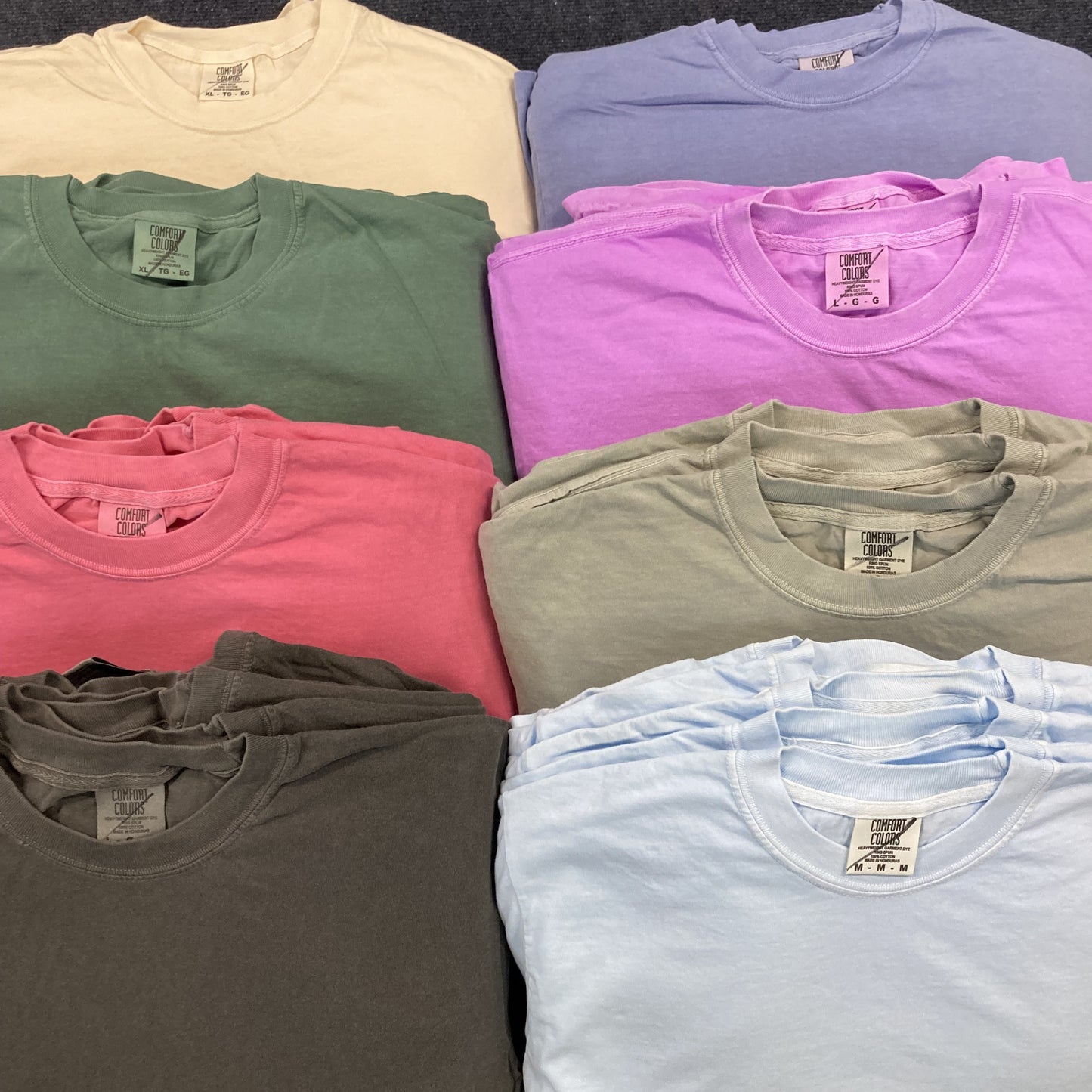 Comfort Colors 1717M, Single Color Prepack