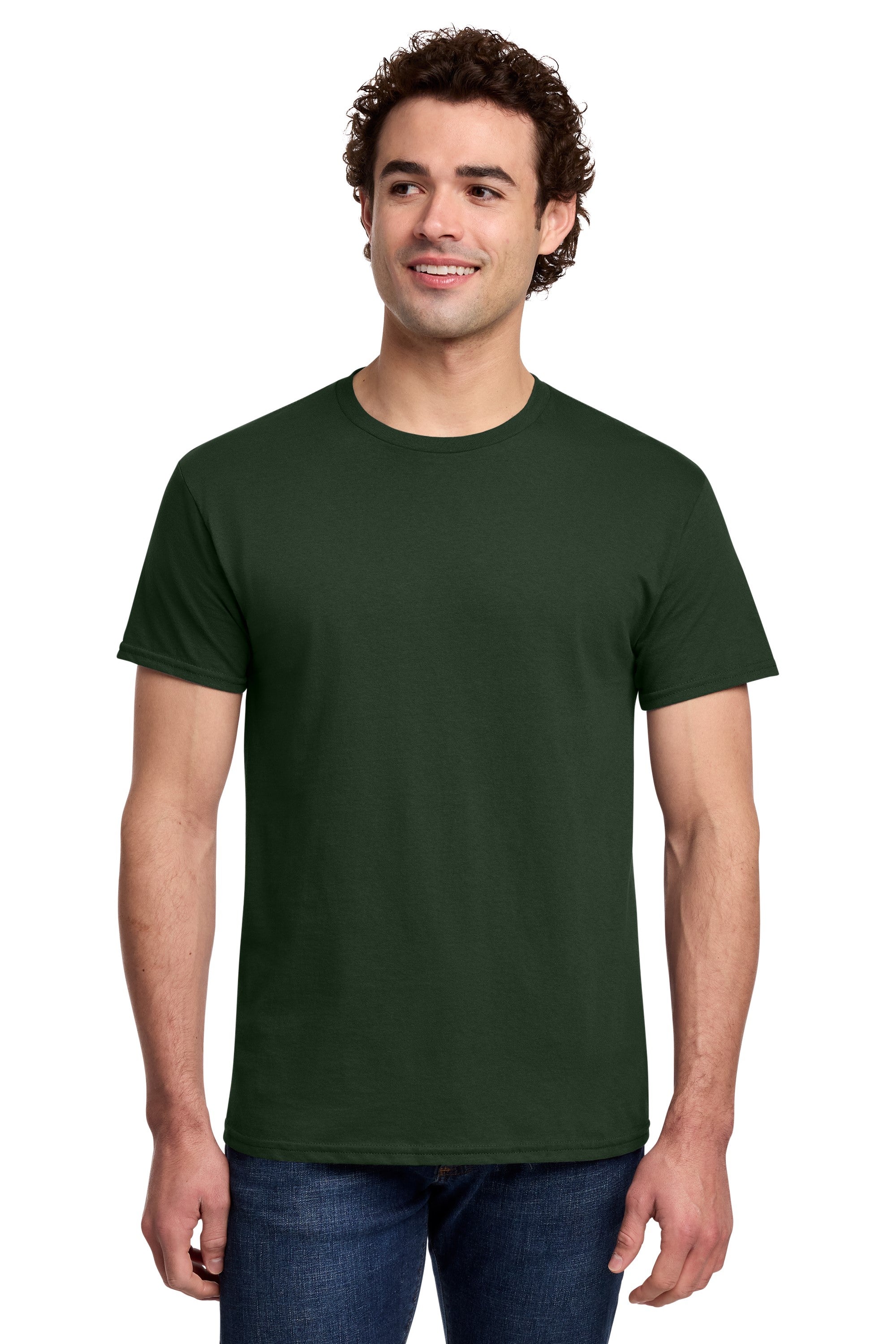 Gildan Short Sleeve Forest Green T-Shirts Pre-Packs – Raisin Textiles