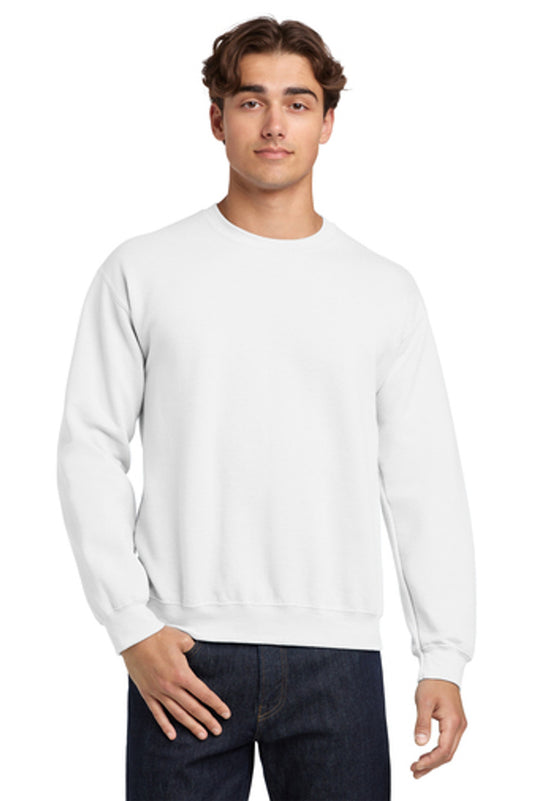Adult Crewneck Sweatshirt - White (1dz. Pre-Packs)