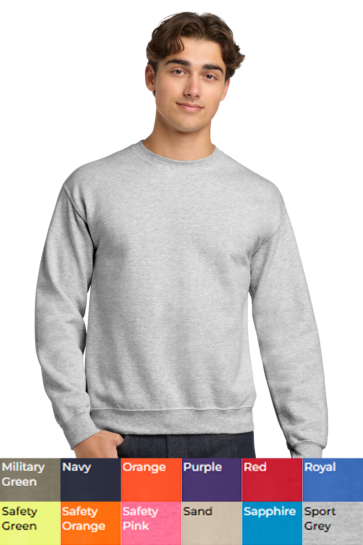 Gildan 18000 Adult Crewneck Sweatshirt