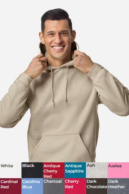 Gildan 18500 Adult Unisex Hooded Sweatshirt